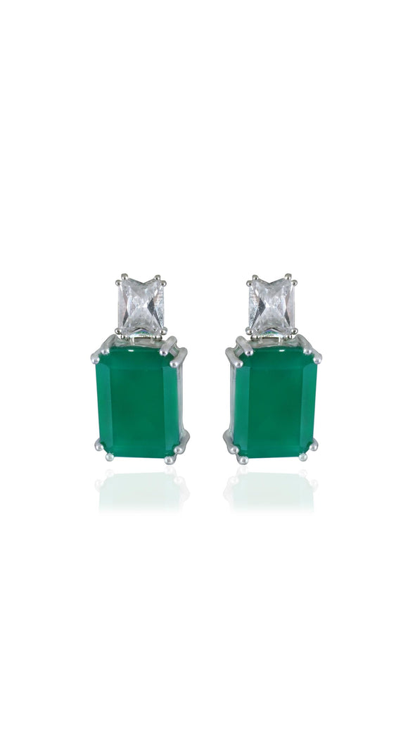 Wedded Bliss Emerald Studs