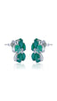 Promise Petal Emerald Studs