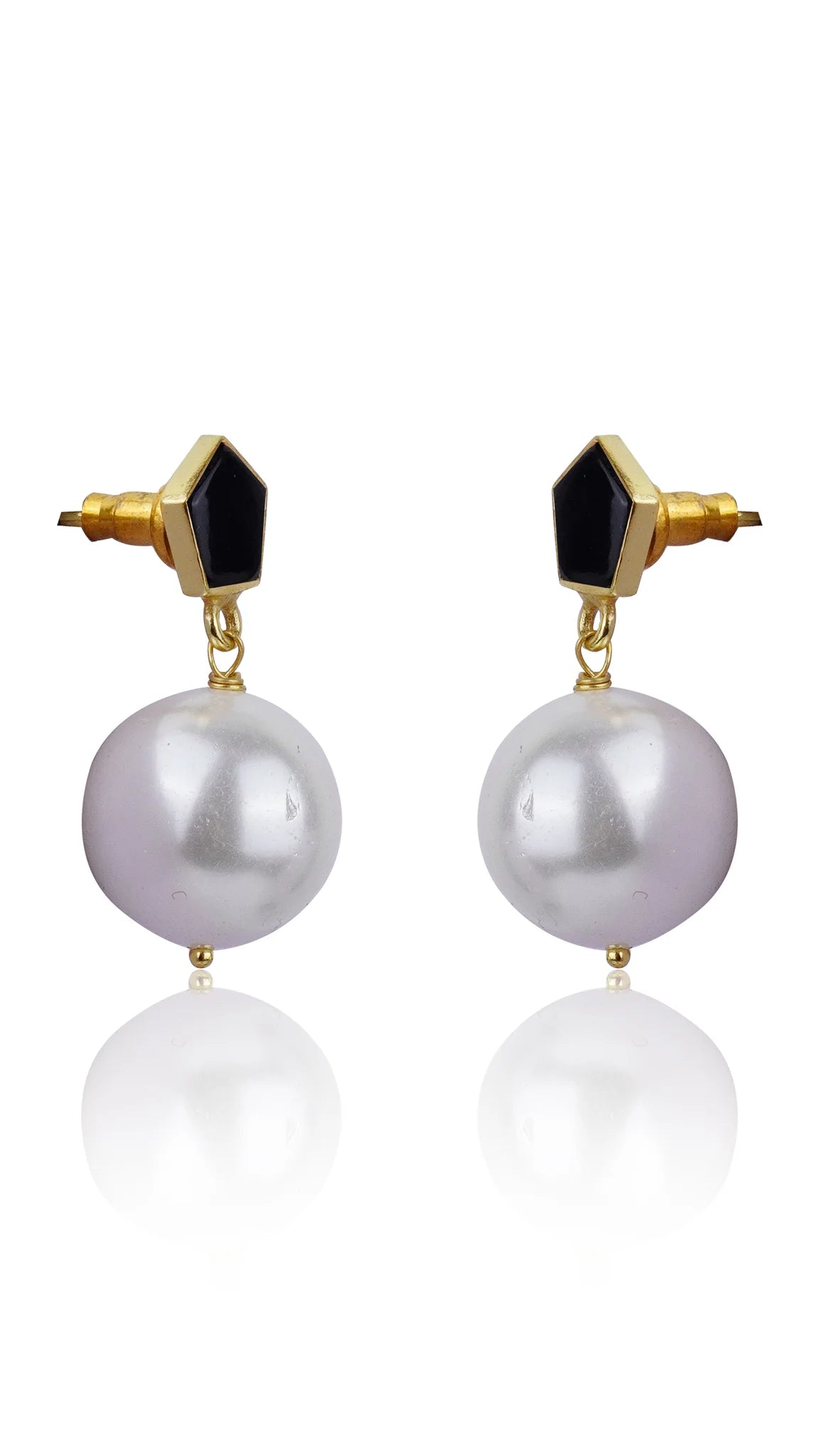 La Fiore - Noir Studs