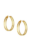 Gold Plated Tram Hoops