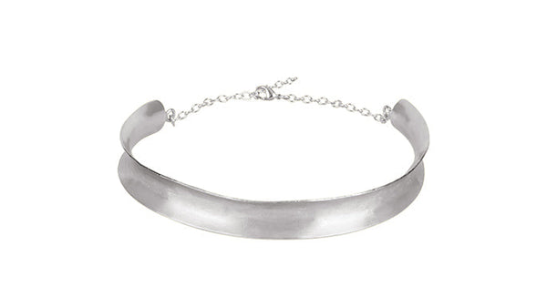 Silver Plated Funnel Choker