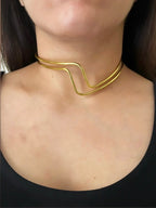 Anshika Verma in Twisted Choker