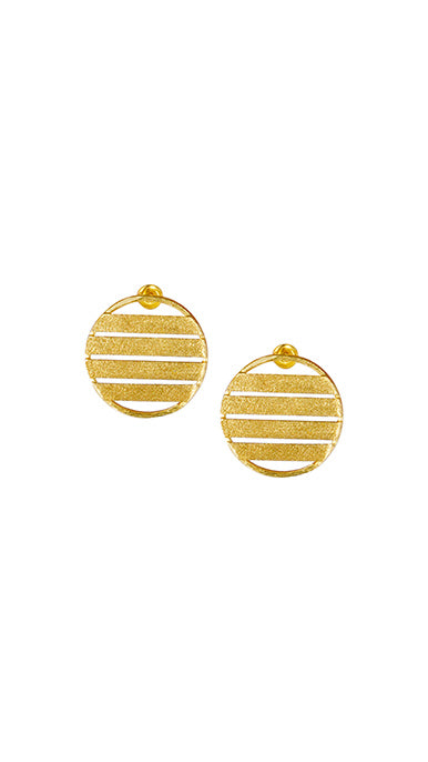 Gold Plated Glimpse Studs Main image