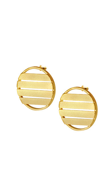 Gold Plated Glimpse Studs