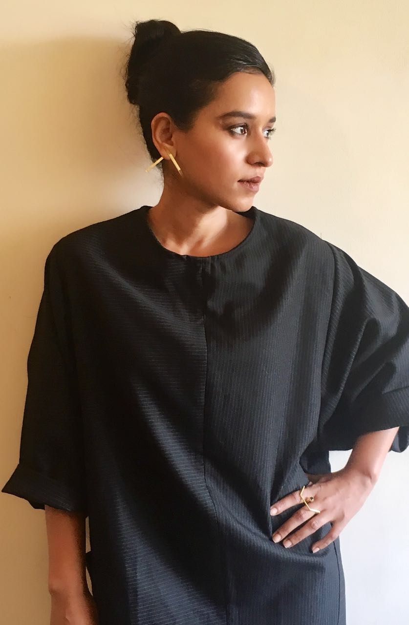 Tillotma Shome in Column Earrings
