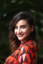 Patralekha in Orchard Studs- Black