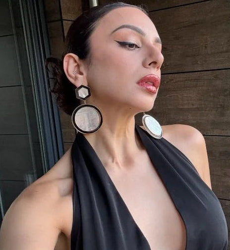 Nitibha Kaul in Azia Earrings Main image