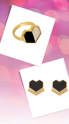 Love & Hope Studs+Ring 2