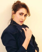 Pragya Jaiswal in Verdora White Enamel Ring