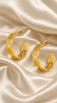 Gold Plated Gloria Hoops