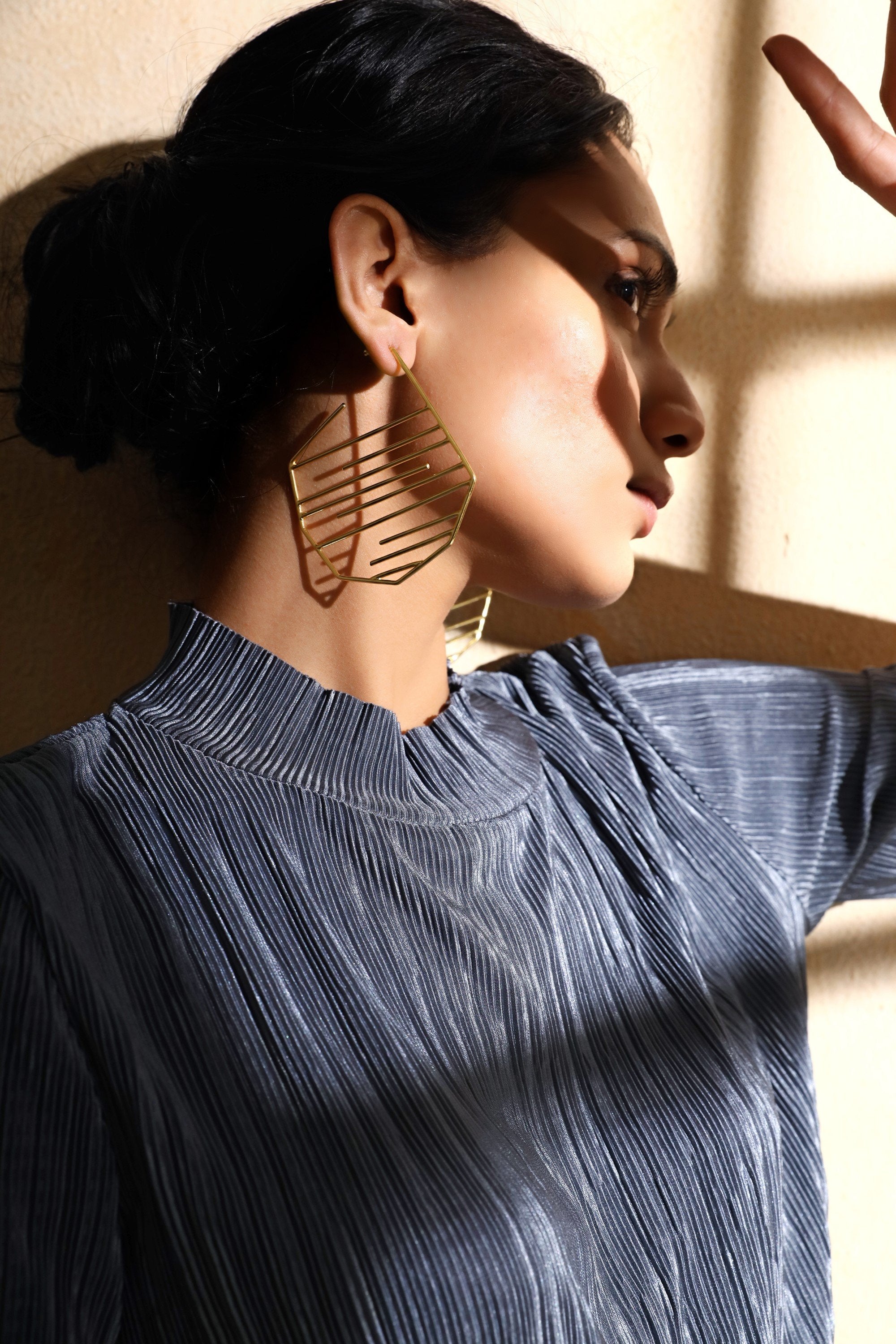 Sanjana Sanghi in Stria Hoops Secondary image