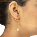 Sukhneet Wadhwa in Whisp Earrings