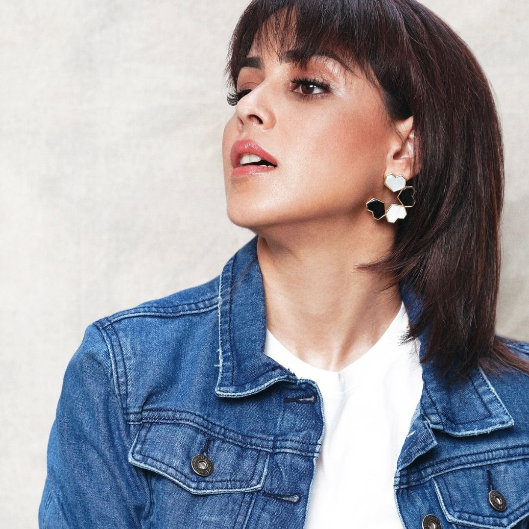 Genelia Deshmukh in Sepal Earrings Main image
