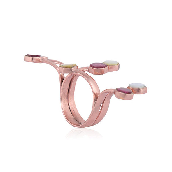 Trellis Ring- Pink