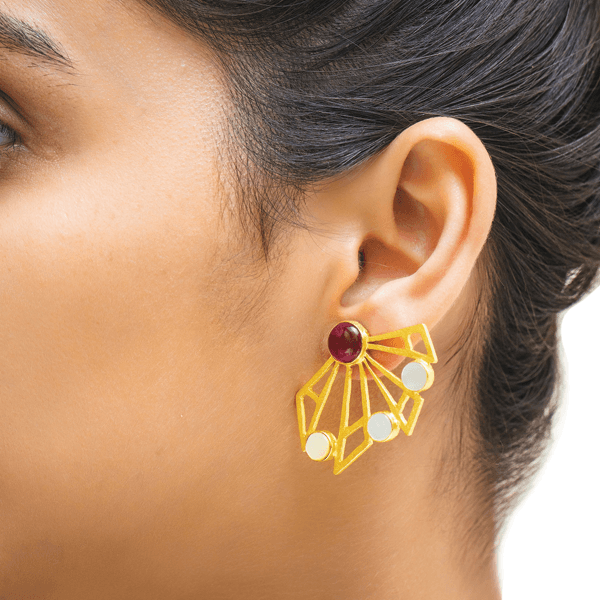 Katrina Kaif in Elina Earrings Secondary image