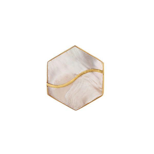 Mellifera Earrings- White