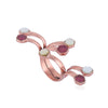 Trellis Ring- Pink