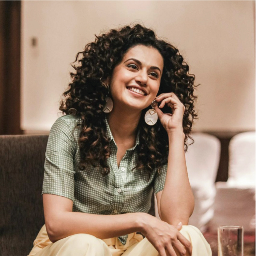 Tapsee Pannu in Margaret Earrings
