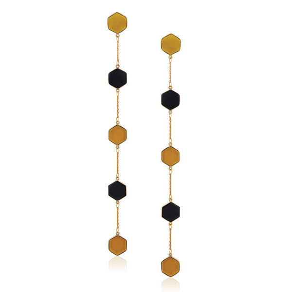 Pollen Earrings- black