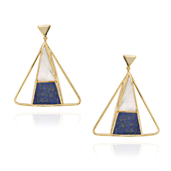 MinI Mathur in Mosaic Earrings