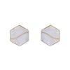 Mellifera Earrings- White