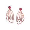 Fantasia Earrings-Rose Gold