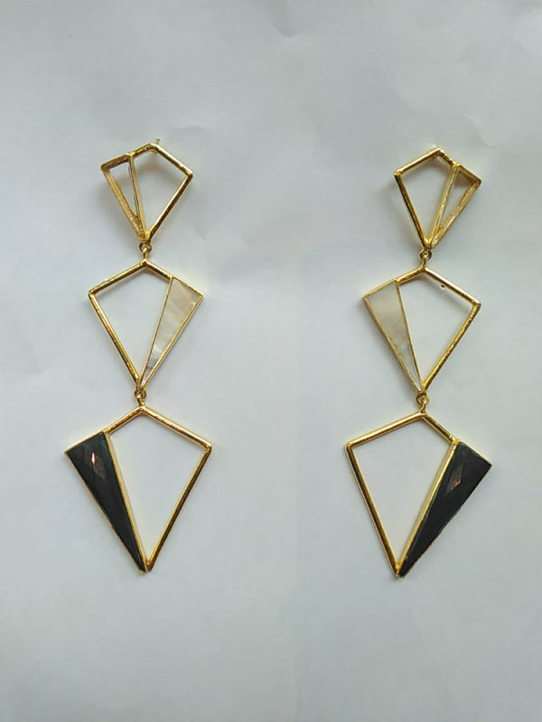 Giza - Gold Plated Earrings