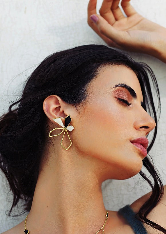 Curlicue Studs Main image