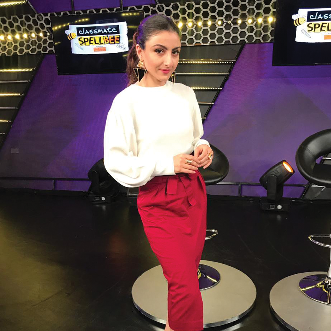 Soha Ali Khan in Basilica Earrings