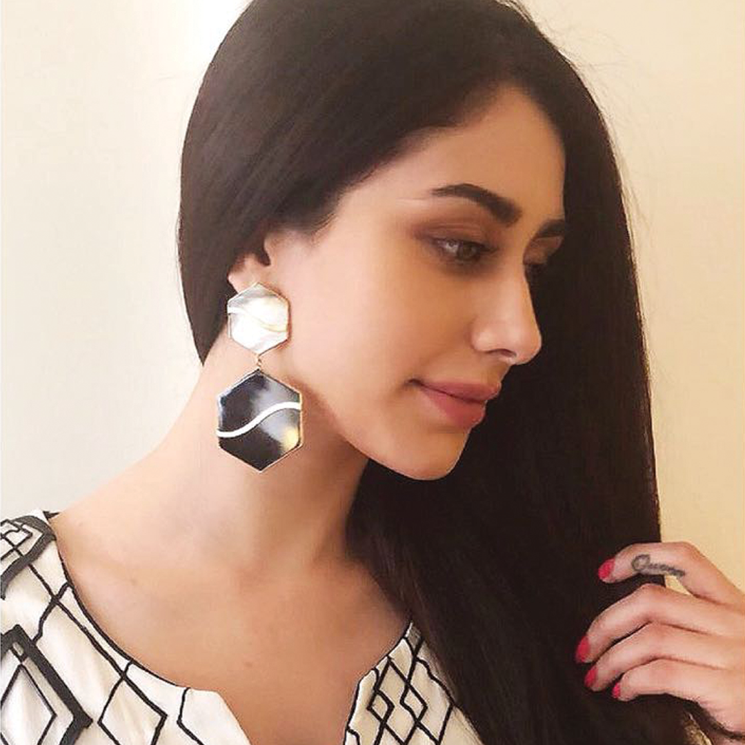 Warina Hussain in Pupa Mini Earrings Main image